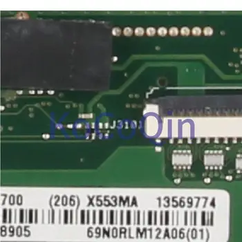 KoCoQin Prenosni računalnik z matično ploščo Za ASUS A553M X503M F503M X553MA X503M X553M F553M F553MA Mainboard REV:2.0 N3530