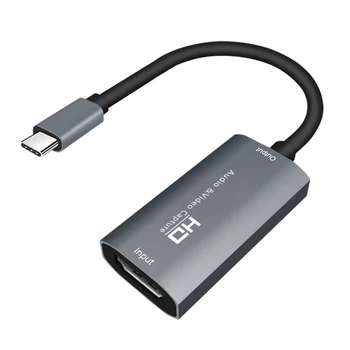 1080P 4K Tip C Za Zajem Video Kartico USB-C, Zajem Video Igre Snemanje Live Streaming Oddaja