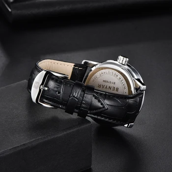 BENYAR 2020 novi vrhunski luksuzni uro znamke moških priložnostne koledar automatic quartz moški gledajo vodotesna športna ura relogio masculino