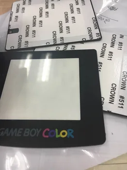 50pcs Zaslona Objektiv Za Gameboy Color za GBC Zamenjava Stekla Zaslona Zaščito