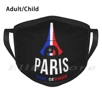 Francija Evro Lige Za Večkratno Uporabo Maske Šal Masko Parizu Pariški Francija Paris Sg Francoski Parc Des Princes Nogomet Nogomet