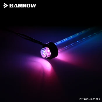 Barrow ARGB Razsvetljava Za Vodno Hlajenje, Svetlobna Oprema, Polepšanje Cevovodov Cevi, Aurora ARGB 5v 3pin Za OD 14 mm