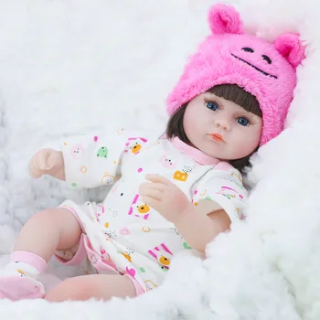 42cm Silikonski Rodi Punčko Simulacije Baby Bebe Lutke, ki so Prerojeni Mehko Malčka, Otroške Igrače Za Dekleta Otrok Rojstni dan Božična Darila