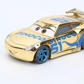 Disney Pixar Cars 3 Igrača Strela McQueen Mater Nevihta Fillmore Dinoco Cruz 1:55 Diecast Kovinske Zlitine Model Avtomobila Igrače Darilo za Otroke