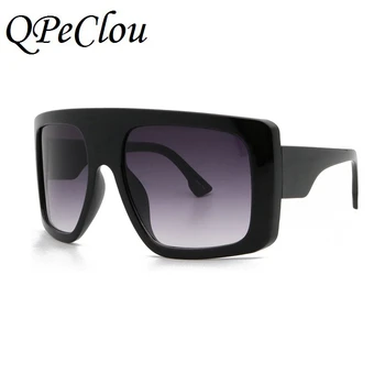 QPeClou 2020 Novo Blagovno Znamko Oblikovalec Prevelik Sončna Očala Ženske Modni Plastični Velikih Kvadratnih Sončna Očala Ženski Vožnje Očala Odtenki