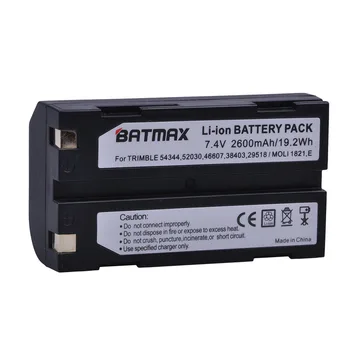 1Pc 2600mAh Baterija za Pentax D-LI1 Trimble 54344, 29518, R8,5700,5800, R6, R7, R8, R8 GNSS, MT1000 GPS Sprejemnik