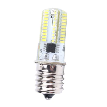 E17 LED Žarnice Mikrovalovna Pečica Svetloba, možnost zatemnitve 3 Watt Toplo Bela 2700 80X3014SMD AC110-130V Odlična zamenjava halogenske žarnice 10pcs