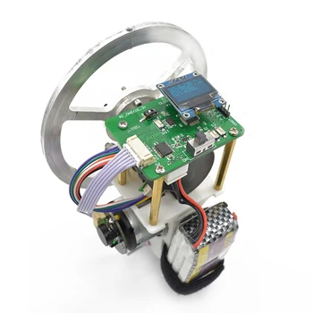 Unicycle Uravnoteženje Avto Monocikl Self-uravnoteženje Robot Eno Kolo Underactuated Sistem PID Avtomatizacije Program Open Source