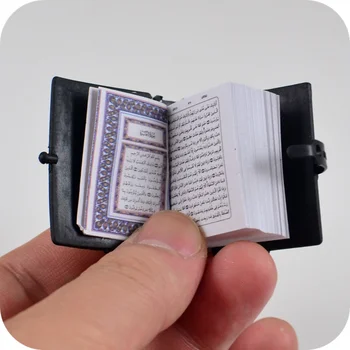 12x Mini arabski jezik Korana Korana Islam, Muslimanska ALLAH pravi papir lahko preberete Obesek obeskov Moda Verske nakit