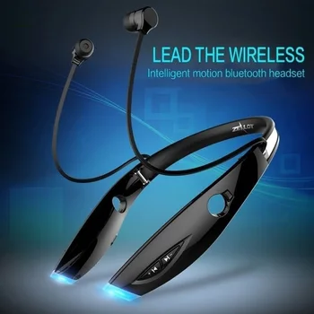 Zložljivi Bluetooth Zložljive Slušalke Bluetooth Slušalke Za Športno Vadbo Neckband Nepremočljiva Brezžične Slušalke Z Mikrofonom