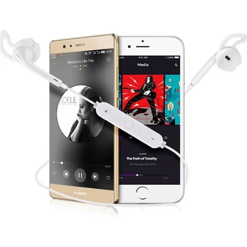 Šport Teče S6 V Uho Slušalke Stereo Brezžična Tehnologija Bluetooth V 4.0 Slušalke Bas Bluetooth Slušalke Z Mikrofonom Za Samsung S7 S8