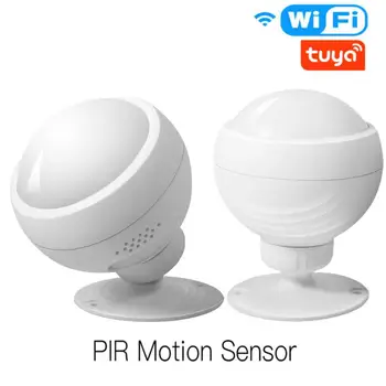 Tuya smart življenje APP nadzor wifi Varnostni alarm PIR detektor ir senzor gibanja podporo v realnem času povratne informacije