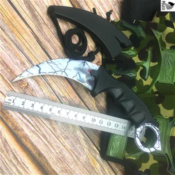 PEGASI csgo7.5-palčni white dragon design, eleganca nevihte nož prinaša scabbard in vratu vrv za lažje prenašanje taktično nevihte kniv