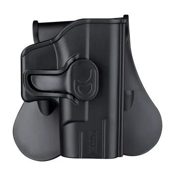 Amomax Nastavljiv Taktični Tok za Glock43 - Desno-roko na Črno(Standard samo z pasu plošča, brez drugih dodatkov)