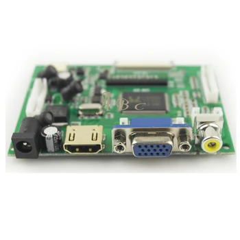 HDMI VGA 2AV 50PIN TTL Gonilnik Krmilnika Odbor Monitor za Raspberry PI 2 IP Za AUO A080SN01 8