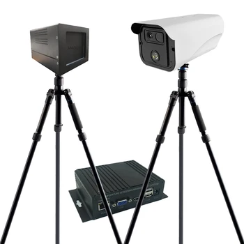 AI Toplotne Optični Dvo-spekter Omrežna Kamera termovizijo merjenje Termografični Sistemi + AI DeepinMind NVR + Blackbody