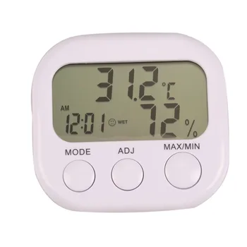 Notranji Zaslon LCD Termo Higrometri S Stojalom Mini Digitalni Termometer, Higrometer Za Dom