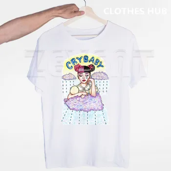 Cry Baby Melanie Martinez Estetske T-shirt O-Vratu, Kratke Rokave Poletje Priložnostne Modna Unisex Moških in Žensk Tshirt
