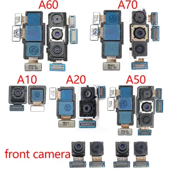 Zadaj Nazaj Fotoaparata Kamera na Sprednji strani Flex Kabel Za Samsung A10 A20 A30 A50 A60 A70 A105 A205 A305 A505 A705 A205F A305F A505F A705F