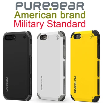 PureGear Težka Varstvo Shockproof Za iphone Primeru 7 8 Plus Anti-Spusti Silikonski Oklep Pokrov