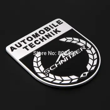 Najnovejše 3D Aluminijeve Zlitine Prtljažniku Avtomobila Emblem AC Schnitzer Dodatki Lepilom Avto Logotip Avto Styling Značko