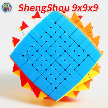 Novo Shengshou Pillowed 9x9 9Layer Kocka Stickerless Magic Cube Sengso 9x9x9 Puzzle Izobraževalne Igrače za Otroke Uganke Kocke