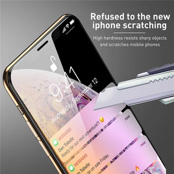 3Pcs Originalno Zaščitno Steklo Za Iphone 12 11 Pro Max 11pro 12pro Verre Za Apple11 Iphone11 Apple12 Iphone12 Screen Protector