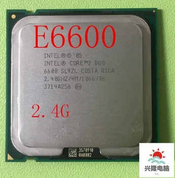 Intel Core 2 Duo E6600 e6600 CPU Procesor 2.4 Ghz/ 4M /1066GHz Socket 775