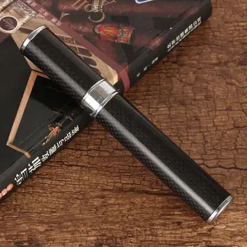 GALINER Ogljikovih Vlaken Cigar Cevi, Prenosnih Pocket Mini Cigare Humidor Potovanja Cigar Držalo Cevi Za Cigar Cohiba Opremo