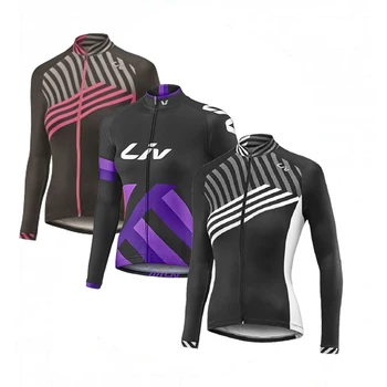 Abbigliamento ciclismo invern 2021 LiV pro team ženske zimske termalne runo Kolesarski dres kolesarska oblačila MTB kolo jakna
