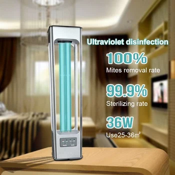 36W UV Dezinfekcijo Lučka proti klicam Gospodinjski Sterilizacijo Svetlobe z vtič Ne/S ozona