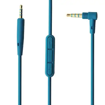 Zamenjava Avdio Kabel Žice Kabel z Mikrofonom 2,5 mm Do 3,5 mm Bakreni Jedro Slušalke Kabel