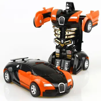 Nov Prihod Enega ključnih Deformacije Avto Igrače Avtomatsko Preoblikovanje Robot Plastični Model Avtomobila Smešno Igrače Za Fante Neverjetno Darila Otrok Igrača