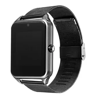 Vroče prodaje Bluetooth Smart Watch Z60 Moški Ženske Bluetooth 2G Smartwatch Podporo KARTICE ročno uro Za IOS Android 16GB TF Bluetooth
