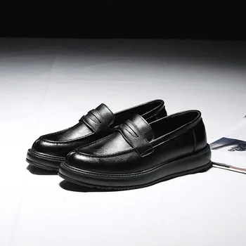 Moški Obleko, Čevlje, Usnje Oxford Čevlji Poslovnih Formalno Moški Čevlji Blagovne Znamke Moških Stranka Poročni Čevlji