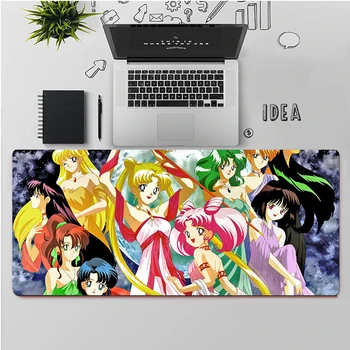 Maiya Vrh Kakovosti Anime Sailor Moon Tipkovnice Mat Gume Gaming mousepad Desk Mat Brezplačna Dostava Velik Miško, Tipke Tipkovnice Mat