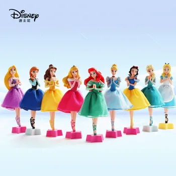 Disney Tiskovine Srčkan Cartoon Princeso Elsa Anna Bella Peresa Rollerball Pero Darilni Set Novost Peresa Žogo Točka Pero 0.7 mm