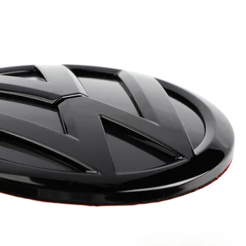 Gloss Black 110MM Zadaj Prtljažnik, Pokrov Značko Avto Logo Grb Zamenjava za VW Volkswagen Tiguan