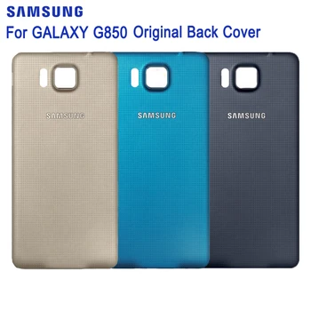 Za Samsung Galaxy Alfa G850 G850F G850Y G850K G850A G850F G850V Baterije Hrbtni Pokrovček Vrata Stanovanja Original rezervnih Delov