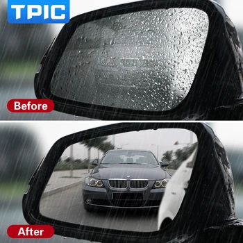 2Pcs/Set anti Meglo Rainproof avto ogledalo okno jasno filma nepremočljiva zaščitna membrana, avto Nalepke Za BMW F30 F20 F10