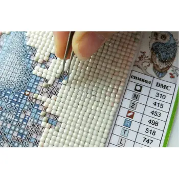 5D Diamond Vezenje ženska vzorec DIY Diamond Slikarstvo navzkrižno šiv pekarna sliko Mozaika kit Needlework Doma Dekor Obrti