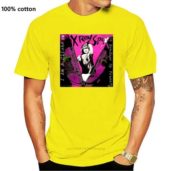 X - Ray Spex angleški Punk Band Siouxsie Sioux T-shirt S, M, L, Xl, 2xl Majica s kratkimi rokavi za Vroče Teme Kratkimi Rokavi Moški