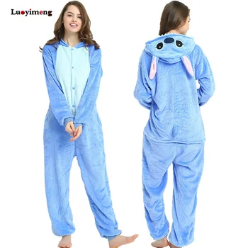 Ženske Pijimas Določa Živali Risanka Kugurumi Pižamo Samorog Šiv Panda Cosplay Sleepwear Odraslih Onesies Anime Pižame Homewear