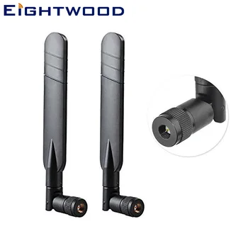 Eightwood 2-Pack 4G LTE 5dBi SMA Moški Združljiva Antena za Spypoint Bigfoot Spartan LTL ScoutGuard SG580 Mobilnega Pot Fotoaparat