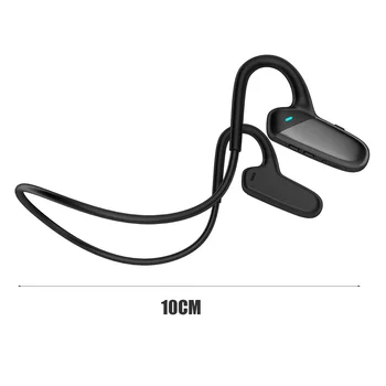F808 Brezžično Slušalko Bluetooth 5.0 Kostne Prevodnosti HiFi Uho Kavelj Športne Slušalke za Kolesarjenje, Tek Fitnes Plezanje Vožnje
