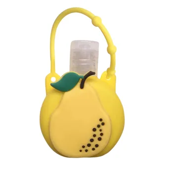 25pcs 30ml Hangable Milo Razpršilnik Risanka Dezinfekcijo Vode-free Hand Sanitizer Silikonski Pokrov Keychain Mini Dispensador