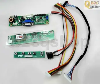 LCD Krmilnik Odbor DIY Komplet VGA (RTD2270L)Voznik LVDS Inverter - Vklopite LCD za Monitor za 1024X600 CLAA102NA2CCN