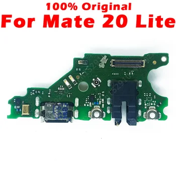 Originalno Polnjenje Odbor Za Huawei Mate 20 Lite USB Polnjenje prek kabla USB Vrata na Mate 20 Lite PCB Butec Priključek Flex Kabel Rezervni Deli