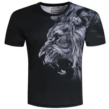 2020 poletje nove t-shirt strele lev moške poletne moške kratke oplaščeni t-shirt majica nove t-shirt je t-shirt o-shirt priložnostne