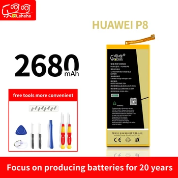 Lehehe baterija za huawei p8 visoke kakovosti 2680mAh Nič Cikel z Brezplačno demontaža orodij